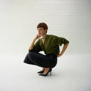 Myo Cashmere Cardigan - Olive Green