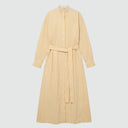 Lina Shirt Dress - Yellow / White Stripes