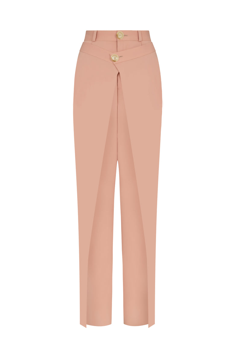 Aya Trousers - Soft Pink