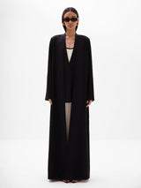 Amara Long Jacket - Black