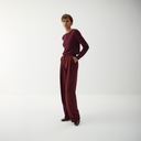 Anastasia Cashmere Jumper - Burgundy