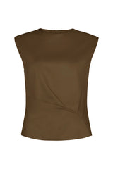 Anouk Top - Ash Brown