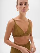 Nazli Satin Bralette