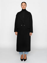 Osa Long Coat - Black