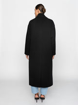 Osa Long Coat - Black