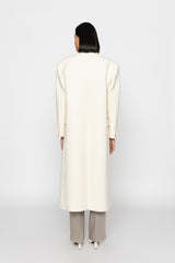 Ross Long Coat - Off White