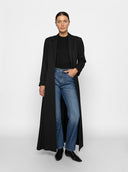 Rawan Long Blazer - Black