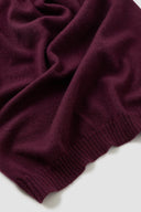 Chalet Cashmere Jumper - Burgundy