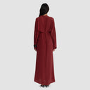 Muriella Dress - Burnt Red