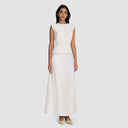 تنورة دانييل - أبيض مائل للصفرة