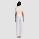 Rabea Sleeveless Top - Off-White Crepe