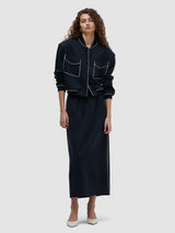 Yara Skirt - Dark Blue