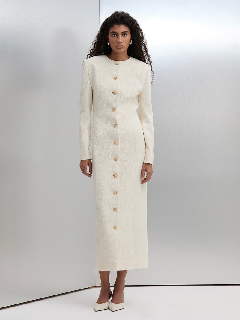 Nojoud Dress - Off-White