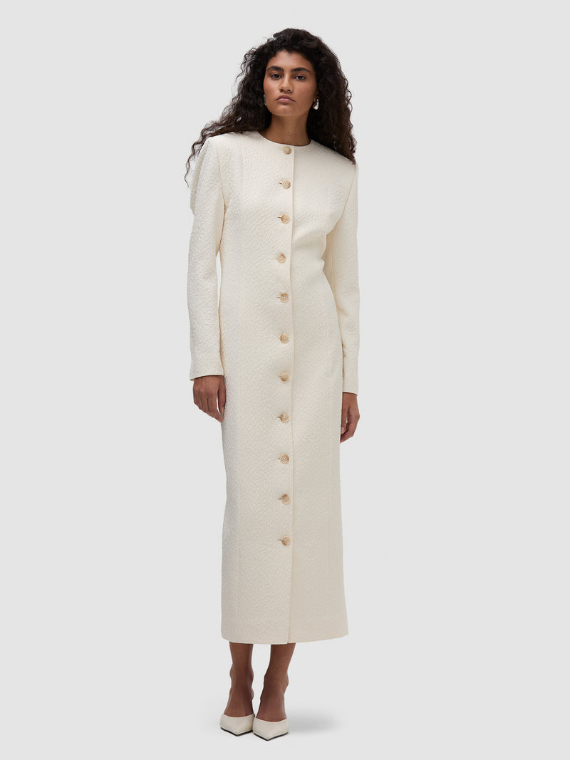 Nojoud Dress - Off-White