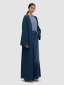 Hind Long Cardigan - Night Blue