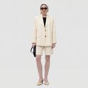 Lina Shirt Dress - Yellow / White Stripes
