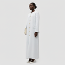 Ohood Long Jacket - Cloud Blue