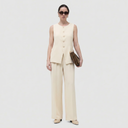 Helena Trousers - Soft Yellow