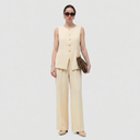 Lilian Trousers - Butter Yellow