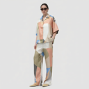 Mashael Trousers - Printed Artwork