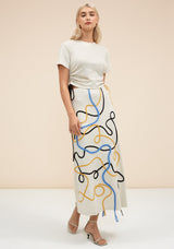 Tanya A-Line Jersey Skirt