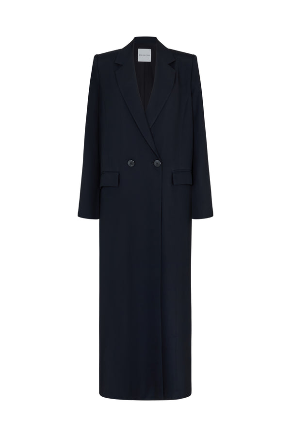 Noura Long Blazer - Black