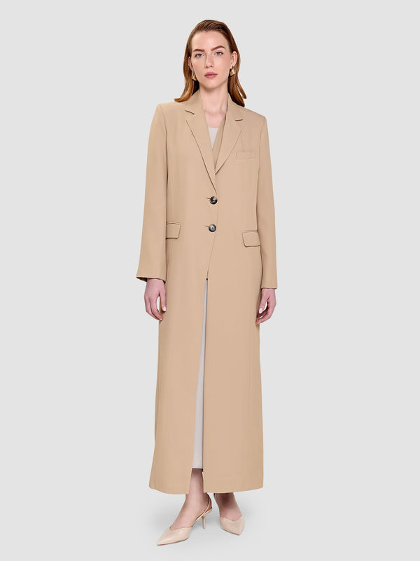 Jhana Long Blazer - Camel