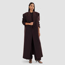 Nouf Long Blazer - Plum