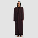 Nouf Long Blazer - Plum