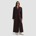 Dana Long Blazer - Plum