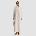 Noura Long Blazer - Off White