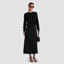 Anastasia Cashmere Jumper - Black