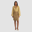 Signature Shirt - Camel