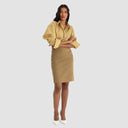 Alison Short Skirt - Olive Green