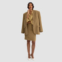 Alison Short Skirt - Olive Green