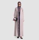 Petal Abstract Reversible Abaya - Limited 10 pieces