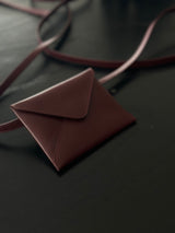 Zeena Belt & Envelope - Burgundy