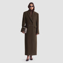 Layal Coat - Olive Green