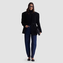 Safia Short Coat - Black