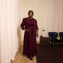 Moez T-shirt - Burgundy