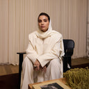 Nouf Long Blazer - Off-White