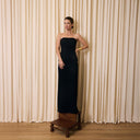 فستان روزا - أسود