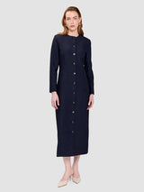 Nojoud Dress - Navy