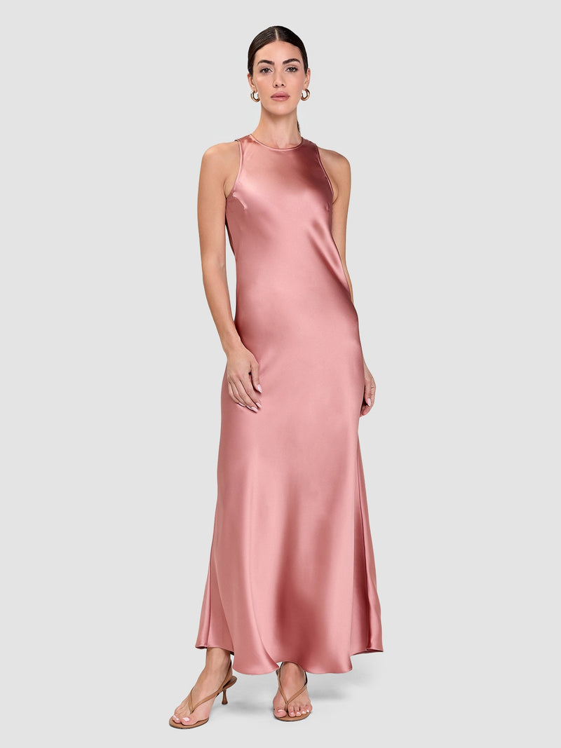 Thuraya Dress - Coral