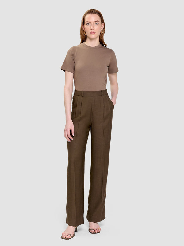 Jessica Signature Trousers - Ash Brown