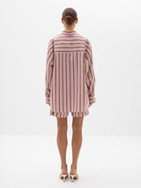 Jennifer Oversized Striped Shirt