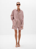 Jennifer Oversized Striped Shirt
