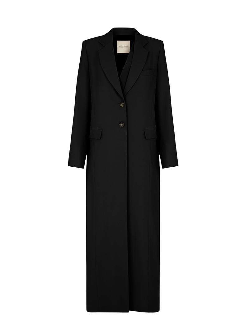 Jhana Long Blazer Black Bouguessa