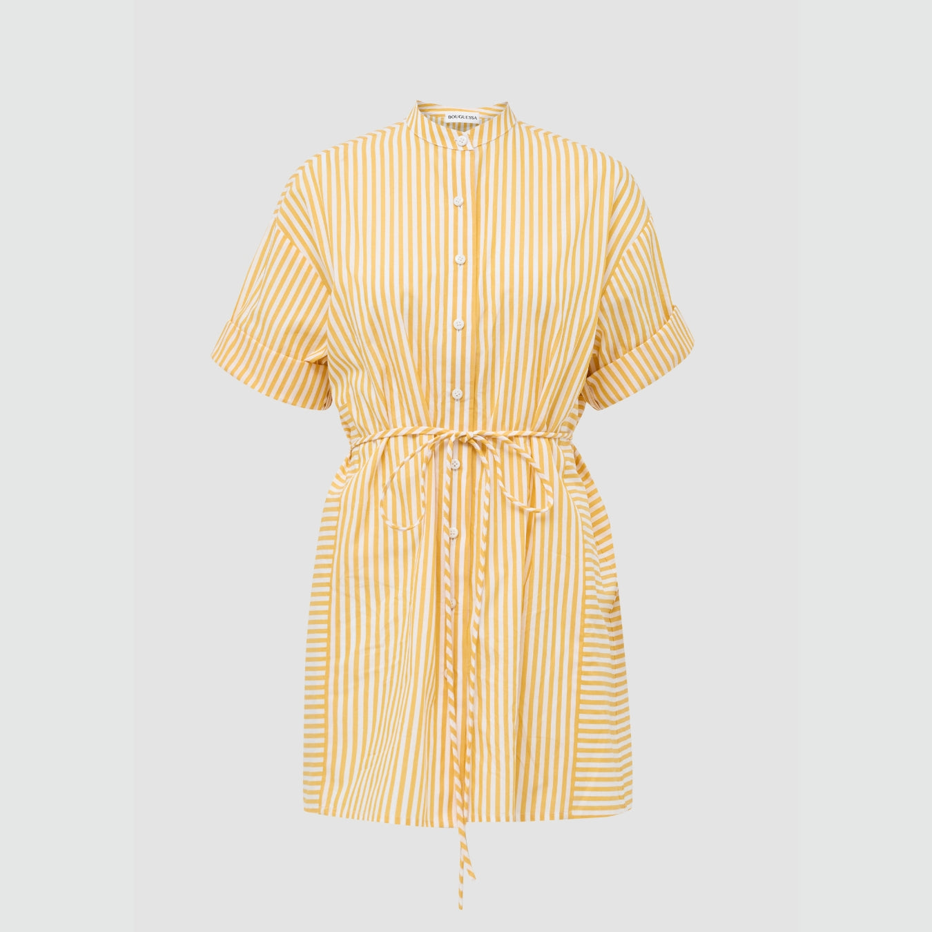 yellow stripe shirt dress Lina Shirt Dress (Kids)