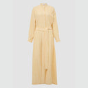 Lina Shirt Dress - Yellow / White Stripes